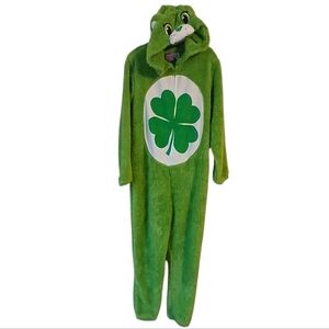 Care Bears Good Luck Shamrock Adult Onesie Size Small